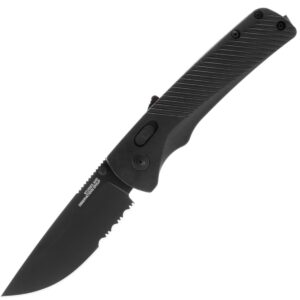 Zavírací Nůž SOG FLASH AT BLACKOUT SERRATED