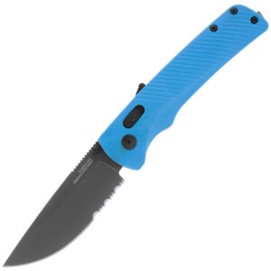Zavírací Nůž SOG FLASH AT CIVIC CYAN SERRATED