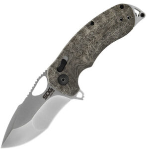 Zavírací Nůž SOG Kiku XR Natural Linen Micarta
