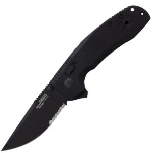Zavírací Nůž SOG TAC XR BLACKOUT SERRATED