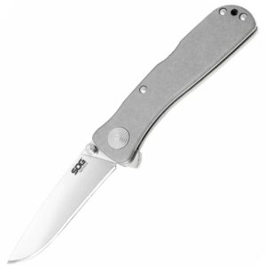 Zavírací Nůž SOG TWITCH II-DROP POINT SATIN ALUMINUM HANDLE