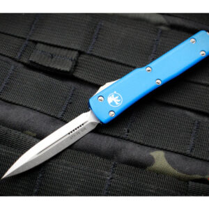 Vystřelovací Nůž Microtech UTX-70 Blue Double Edge