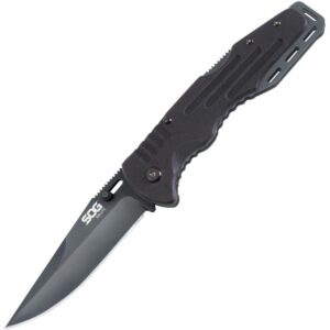 Zavírací Nůž SOG SALUTE CLIP POINT BLACK