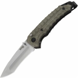 Zavírací Nůž SOG KIKU ASSISTED SATIN S35VN