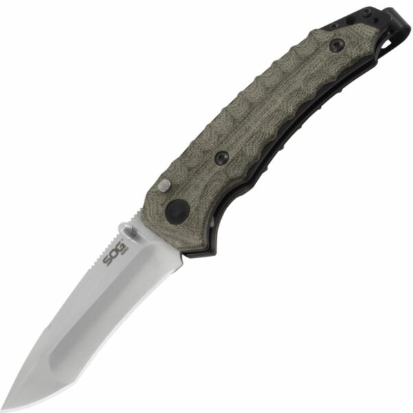 Zavírací Nůž Sog Kiku Assisted Satin S35Vn