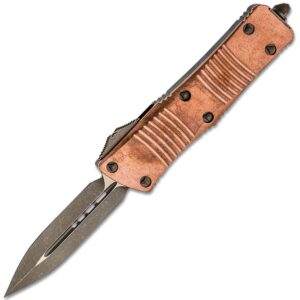 Vystřelovací Nůž Microtech Troodon Bronze Apocalyptic 138-13APCPS