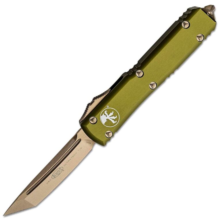 Vystřelovací Nůž Microtech Ultratech Auto Otf Bronze Tanto 123-13Od