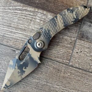 Vystřelovací Nůž Microtech Borka Stitch Coyote Signature Series 169-1CCS
