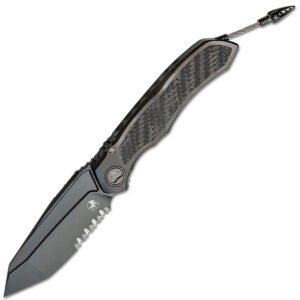 Zavírací Nůž Microtech Anax Titanium Handle Carbon 191C-2DLCTCFITI