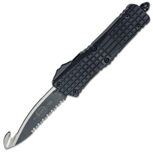 Vystřelovací Nůž Microtech Combat Troodon Tactical HS Rescue 601-3THS