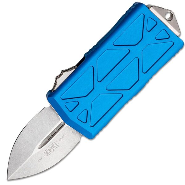 Vystřelovací Nůž Microtech Exocet Money Clip Stonewashed 157-10Bl