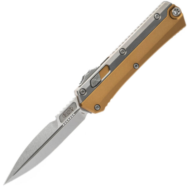 Vystřelovací Nůž Microtech Glykon Stonewashed 184-10Ta