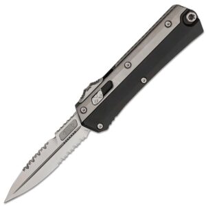 Vystřelovací Nůž Microtech Glykon Stonewashed 184-12