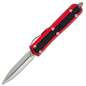Vystřelovací Nůž Microtech Signature Series Makora Stonewashed 206-10RDS