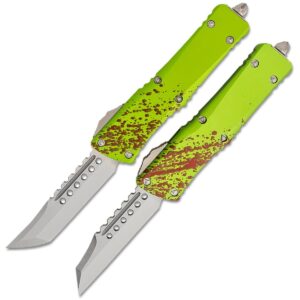 Set Vystřelovacích Nožů Microtech Signature Series Combat Troodon Zombie Tech 219-10SETZTS