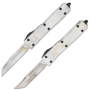 Vystřelovací Nůž Microtech Signature Series Ultratech Sandtrooper Sandtrooper Hellhound 119-1SETSADS
