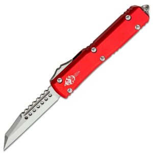 Vystřelovací Nůž Microtech Signature Ultratech Warhound Stonewashed 119W-10RDS