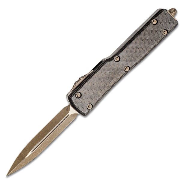 Vystřelovací Nůž Microtech Utx-70 Bronze Apocalyptic Carbon Fiber 147-13Apcfs