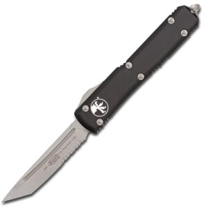 Vystřelovací Nůž Microtech Ultratech Stonewashed Tanto 123-11