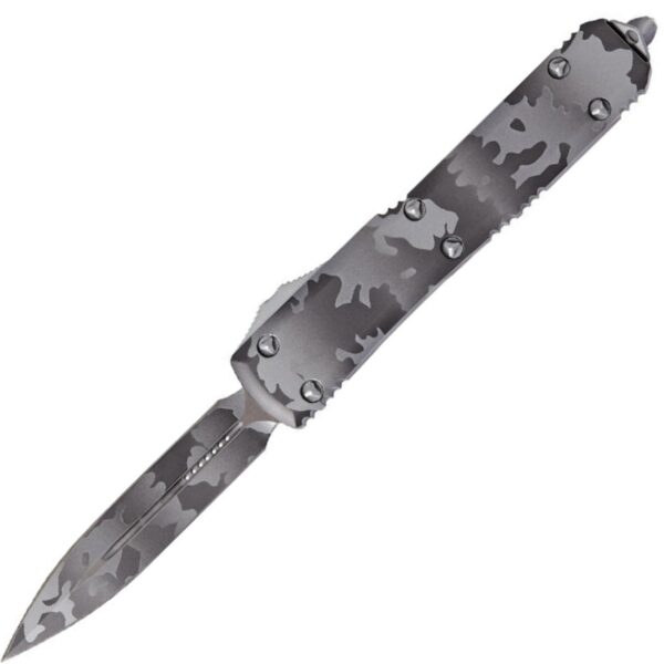Vystřelovací Nůž Microtech Ultratech Double Edge Urban Camo