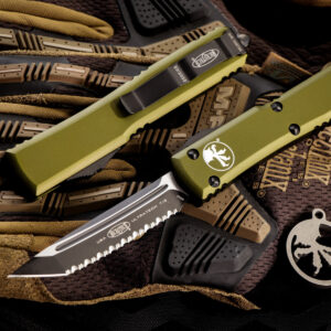 Vystřelovací Nůž Microtech Ultratech OD Green 123-3OD