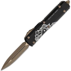 Vystřelovací Nůž Microtech Ultratech Signature Series Bronze Apocalyptic 122-13DMS