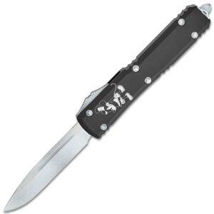 Vystřelovací Nůž Microtech Ultratech Signature Series Steamboat Willie Antique White 121-1SB