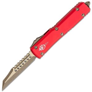 Vystřelovací Nůž Microtech Ultratech Signature Warhound Bronze Apocalyptic 119W-13APRDS