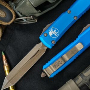 Vystřelovací Nůž Microtech Ultratech Spartan Bronze Apocalyptic 223-13APBL