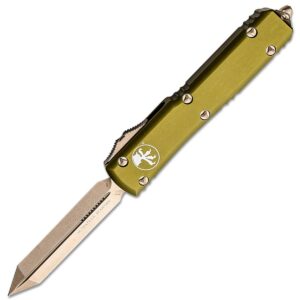 Vystřelovací Nůž Microtech Ultratech Spartan Bronze OD Green 223-13OD