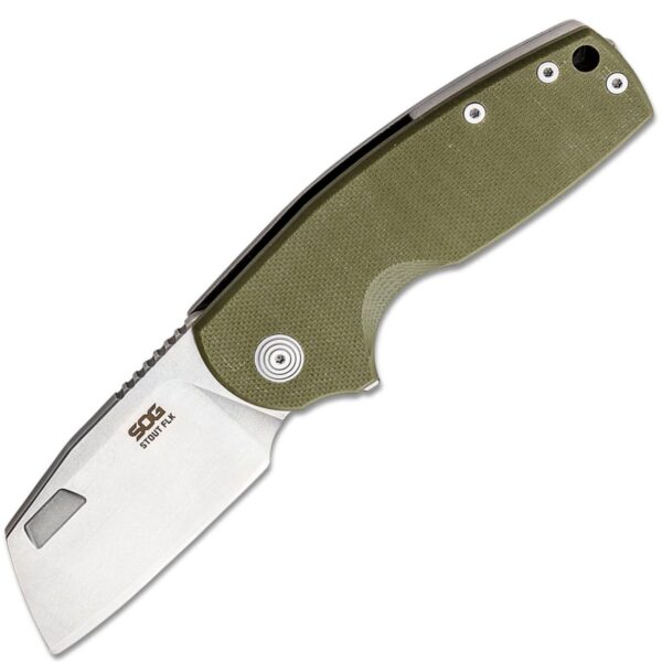 Zavírací Nůž Sog Stout Flk Stonewashed 14-03-11-57
