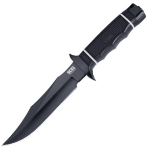 Pevný Nůž SOG TECH BOWIE BLACK