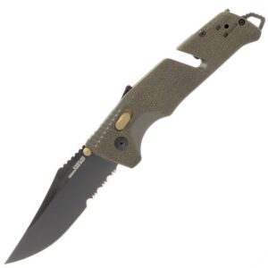 Zavírací Nůž SOG TRIDENT AT OD SERRATED