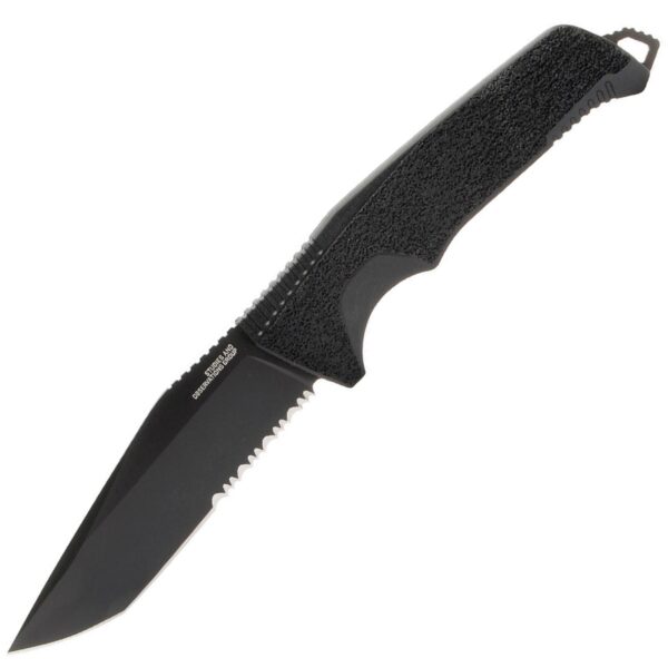 Pevný Nůž Sog Trident Fx Serrated Blackout
