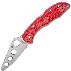 Zavírací Nůž Spyderco Delica 4 Trainer Red C11TR