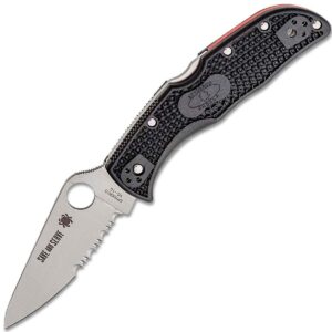Zavírací Nůž Spyderco Endela Lightweight Thin Red Line C243FPSBKRD