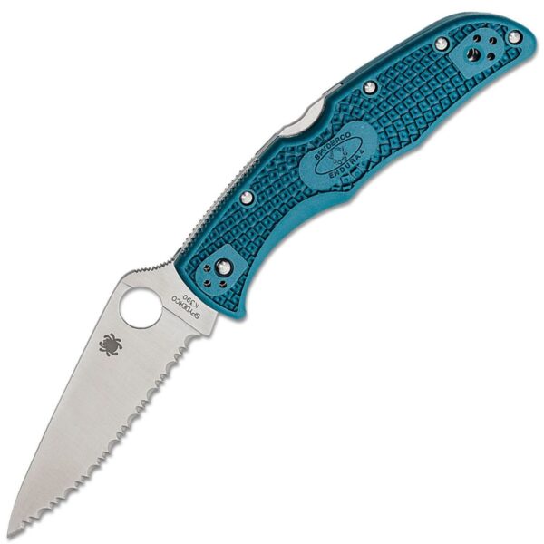 Zavírací Nůž Spyderco Endura 4 Lightweight K390 Blue C10Fsk390
