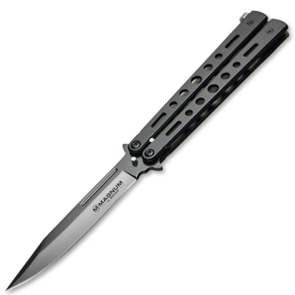 Kapesní Nůž Motýlek Magnum Balisong Black 06Ex402