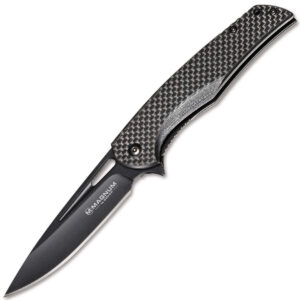 Zavírací Nůž Magnum Black Carbon 01RY703