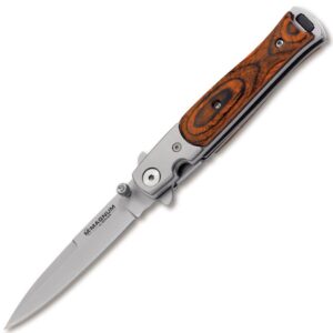 Zavírací Damaškový Nůž Böker Magnum Stiletto 01YA101