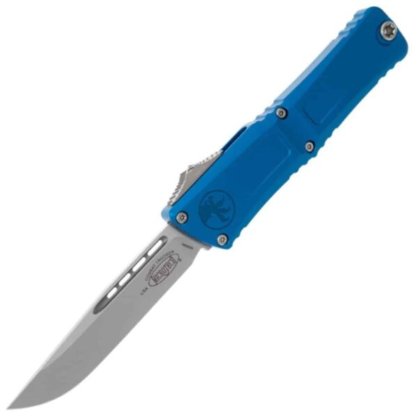 Vystřelovací Nůž Microtech Combat Troodon Gen Iii Blue Stonewashed 1143-10Bl