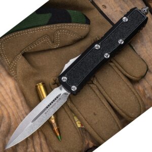 Vystřelovací Nůž Microtech Daytona Stonewash 126-10S