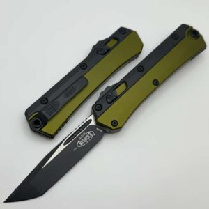 Vystřelovací Nůž Microtech Glykon OD Green Tanto 185-1OD