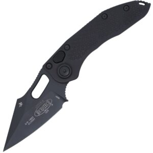 Vystřelovací Nůž Microtech Stitch Tactical Black 169-1T