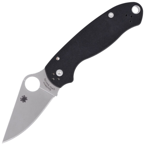 Zavírací Nůž Spyderco Para 3 G-10 Black Plainedge Knife C223Gp